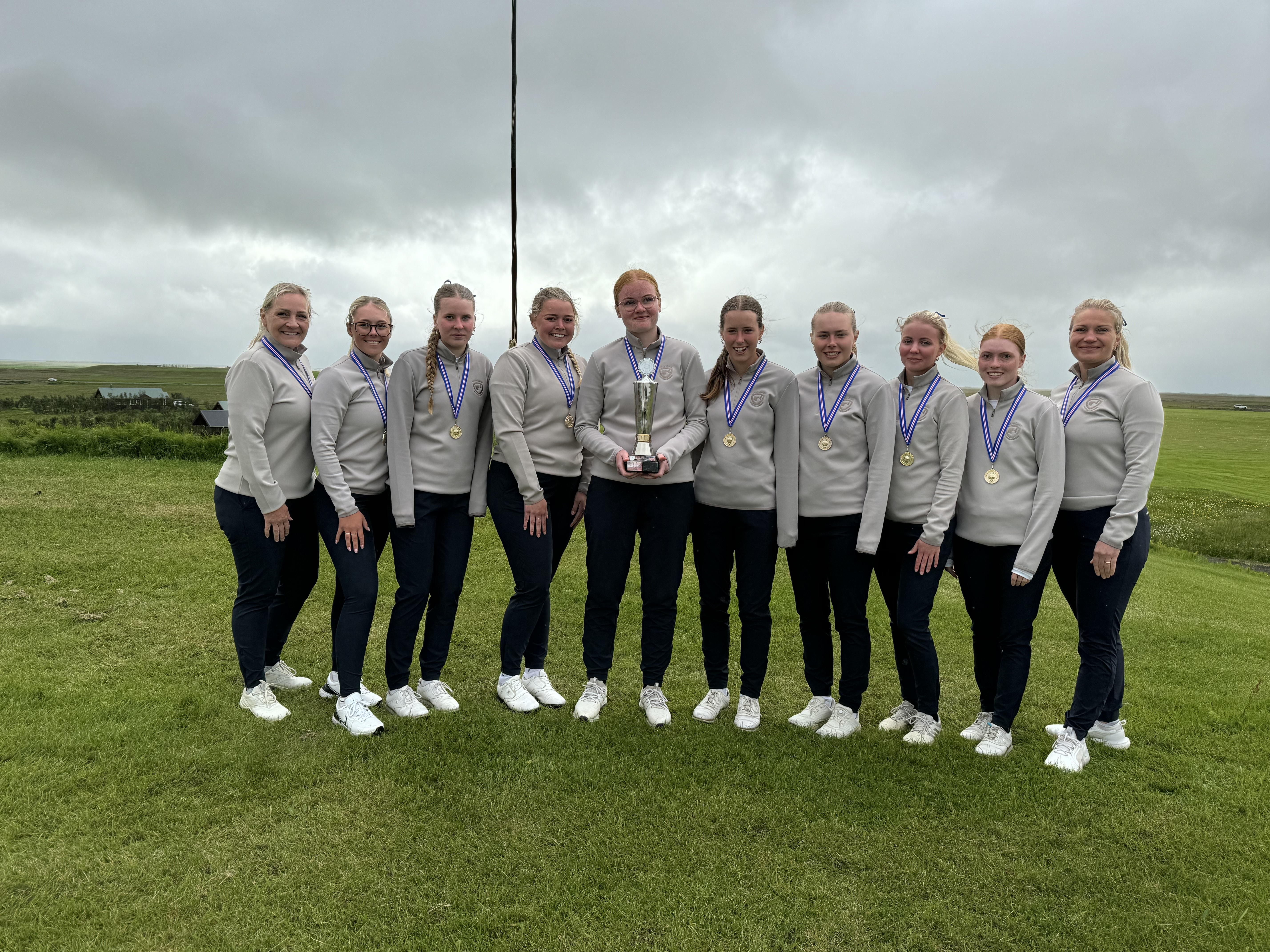 Kvennasveit GM Íslandsmeistarar golfklúbba 2024