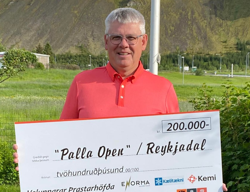 Félagsmaður ársins hjá Golfklúbbi Mosfellsbæjar